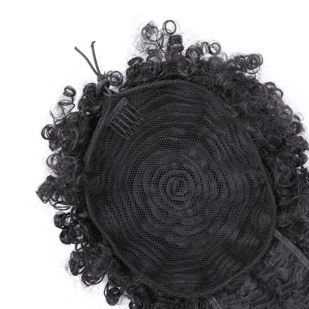 ENTRANCED STYLES hand holding puff to show size and lightweight portability