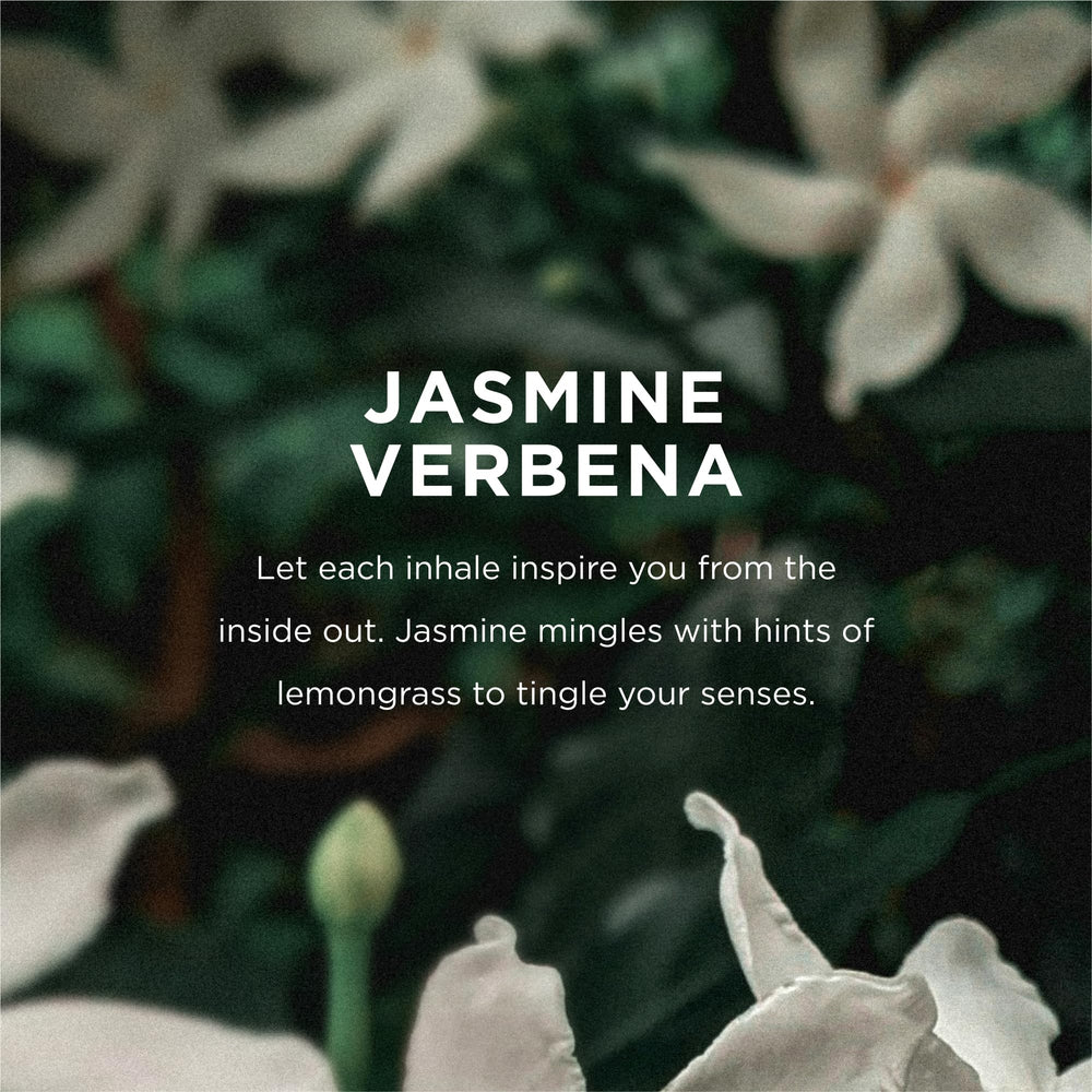 EO jasmine verbena spray mist demonstrating light texture and quick-dry benefit