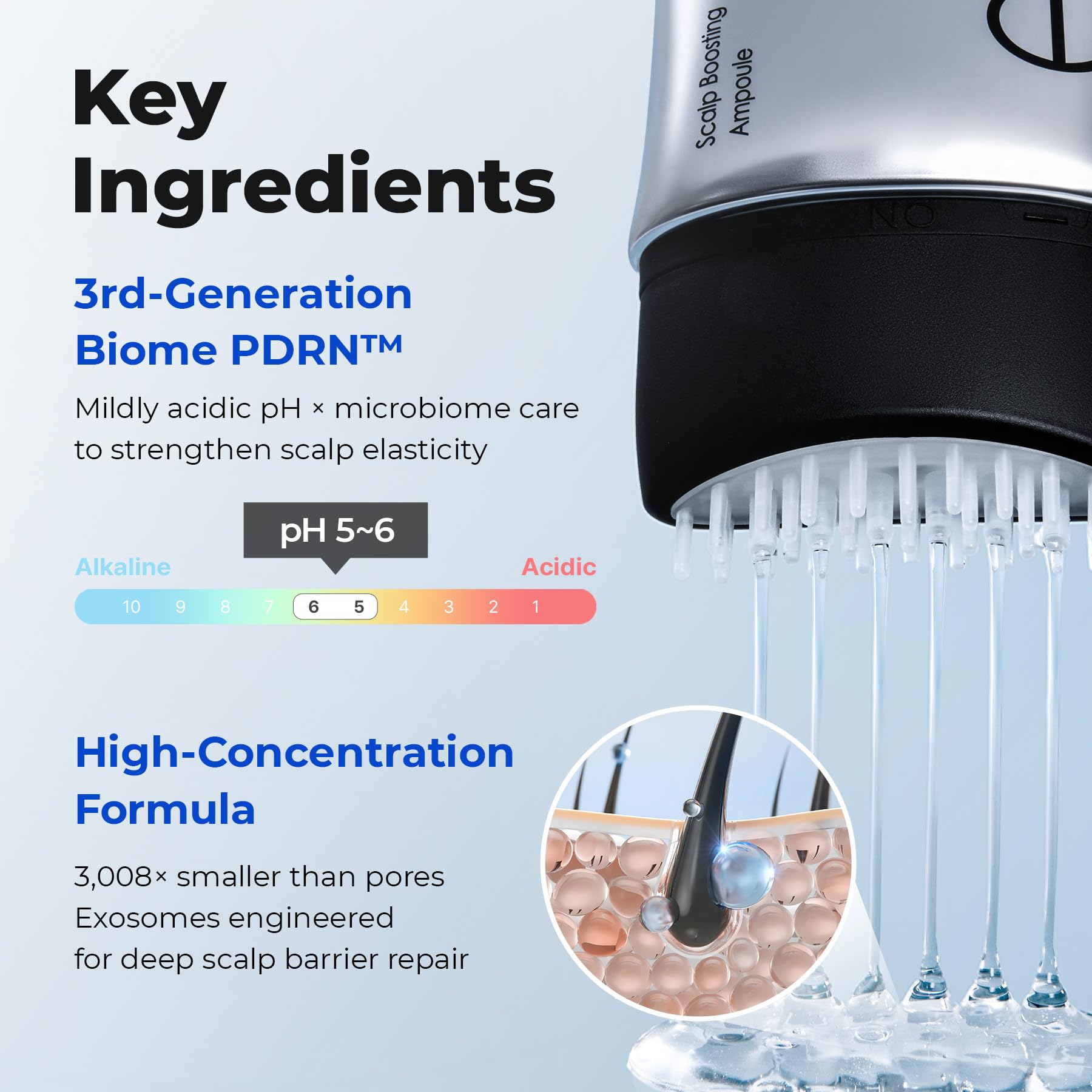 EPAIS label close-up showing Biome PDRN and exosome tech