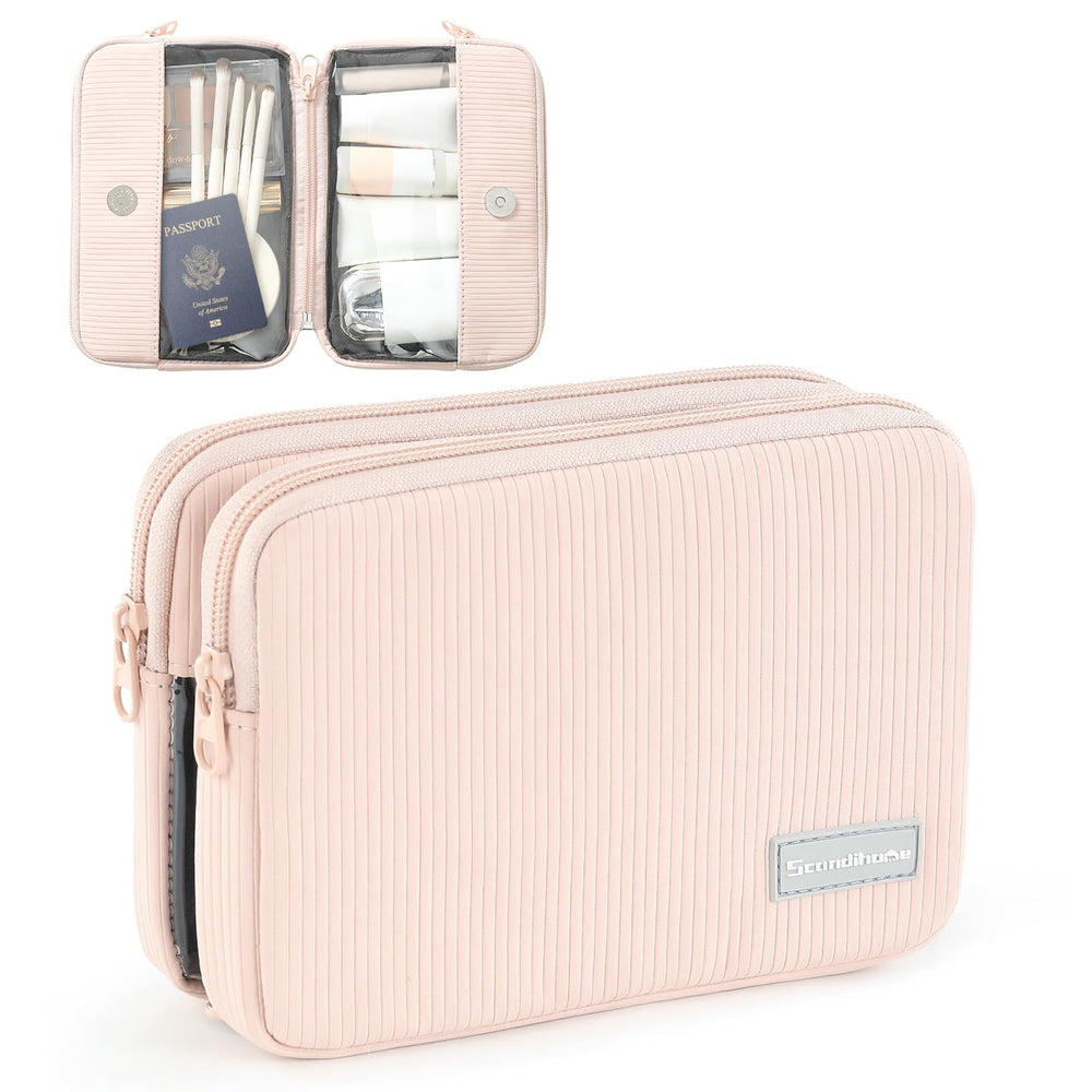 EPEDAL24 front view showing zipper and magnetic closure for organized travel
