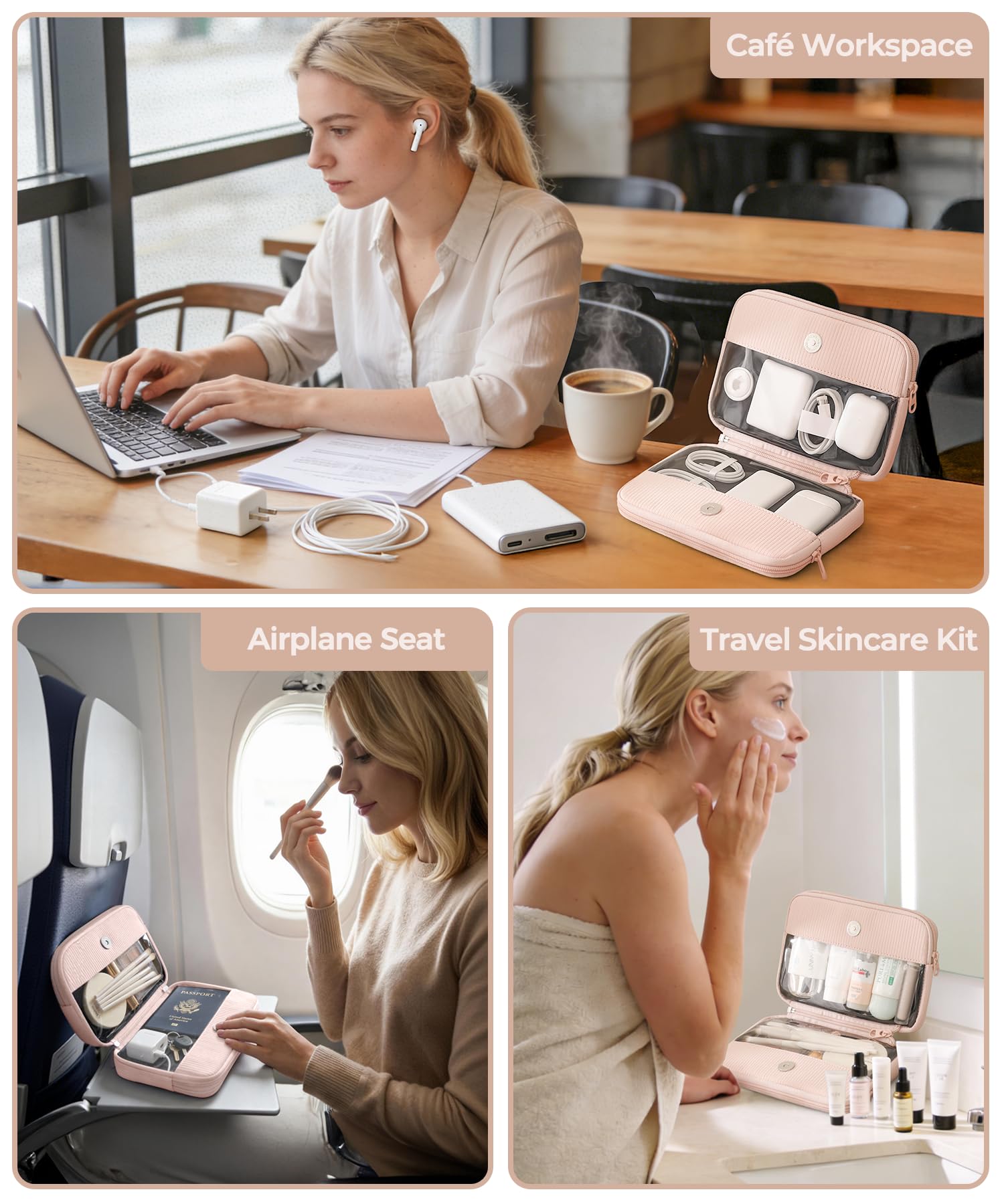 EPEDAL24 next to passport showing compact size for carry-on convenience