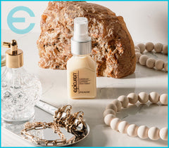 epicuren DISCOVERY cream texture close-up highlighting lightweight, dewy finish