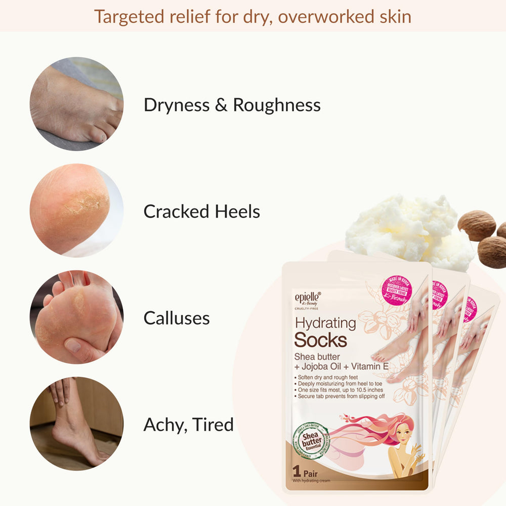 Epielle adhesive tab detail keeping mask secure and mess-free
