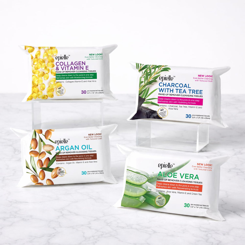 Epielle close-up of textured fibers showing gentle exfoliation and effective removal