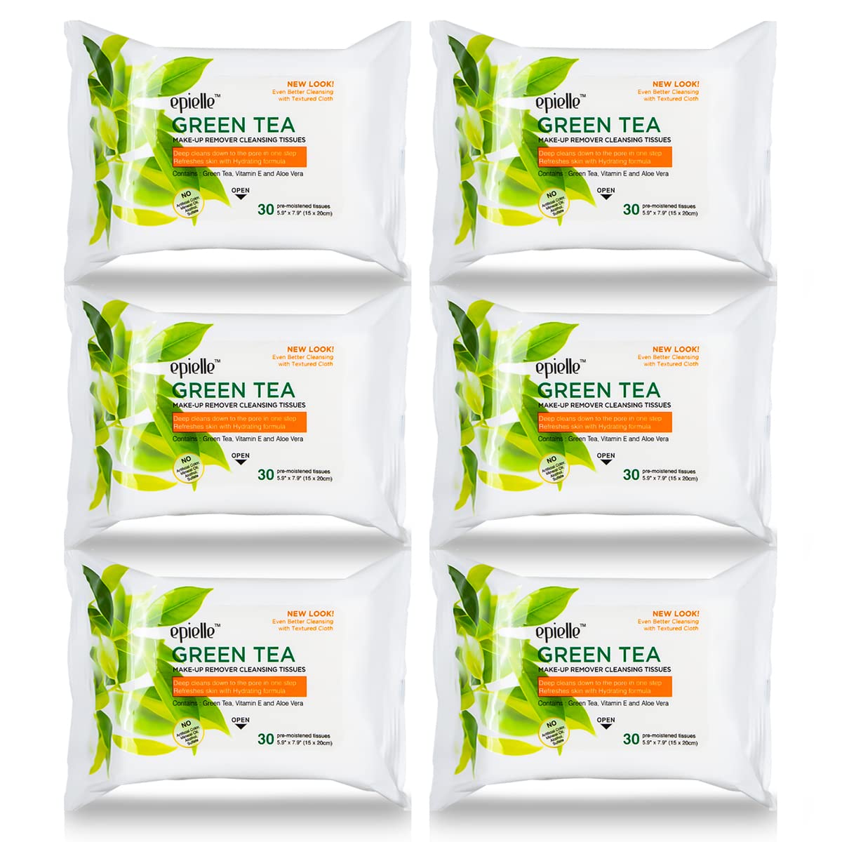 Epielle front packaging showing 30-count pack and brand benefit