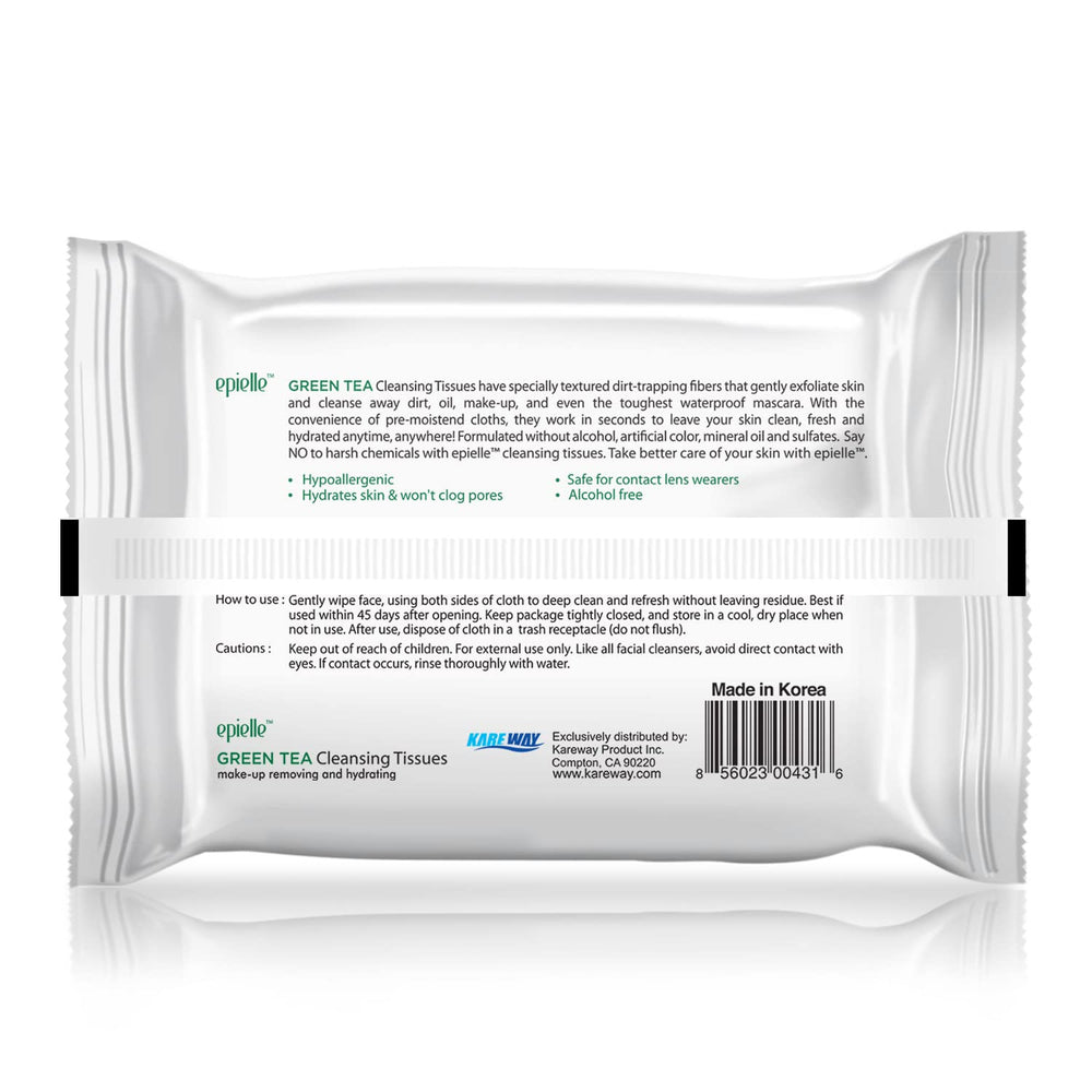 Epielle wipes on bathroom vanity portraying convenient daily cleansing