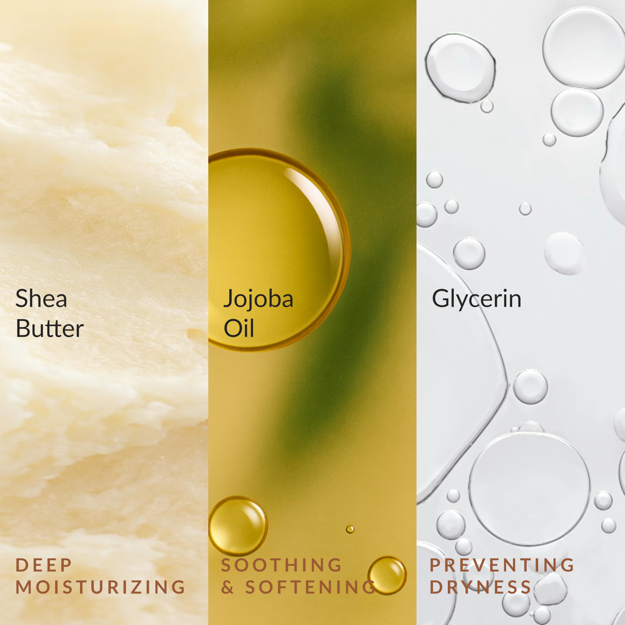 Epielle shea butter and jojoba oil ingredients for deep hydration