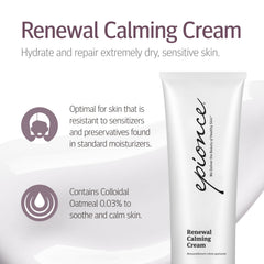 Epionce jar open to reveal creamy texture that provides deep hydration