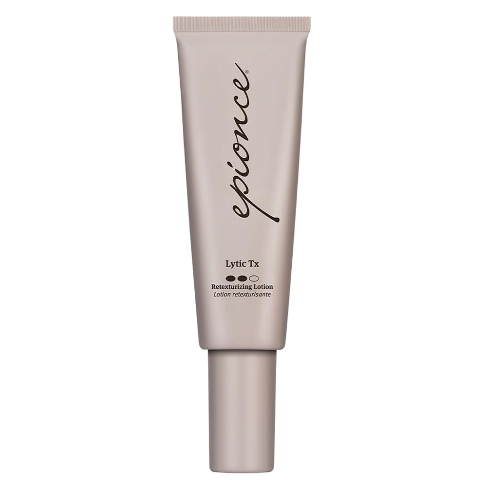 Epionce Lytic Tx front bottle showing sleek packaging and lightweight lotion