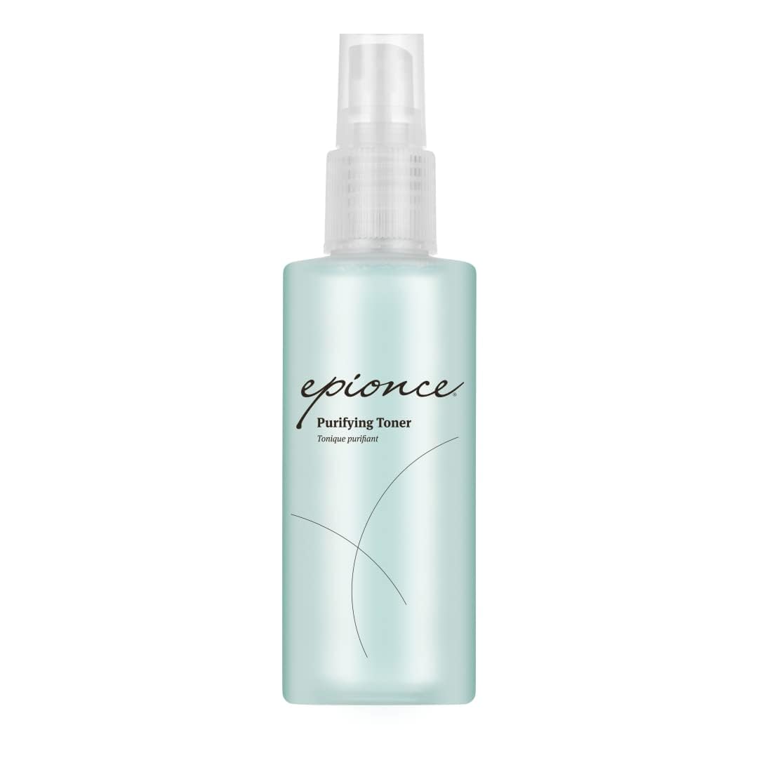 Epionce Purifying Toner front bottle showing clean design and benefit of clarifying skin