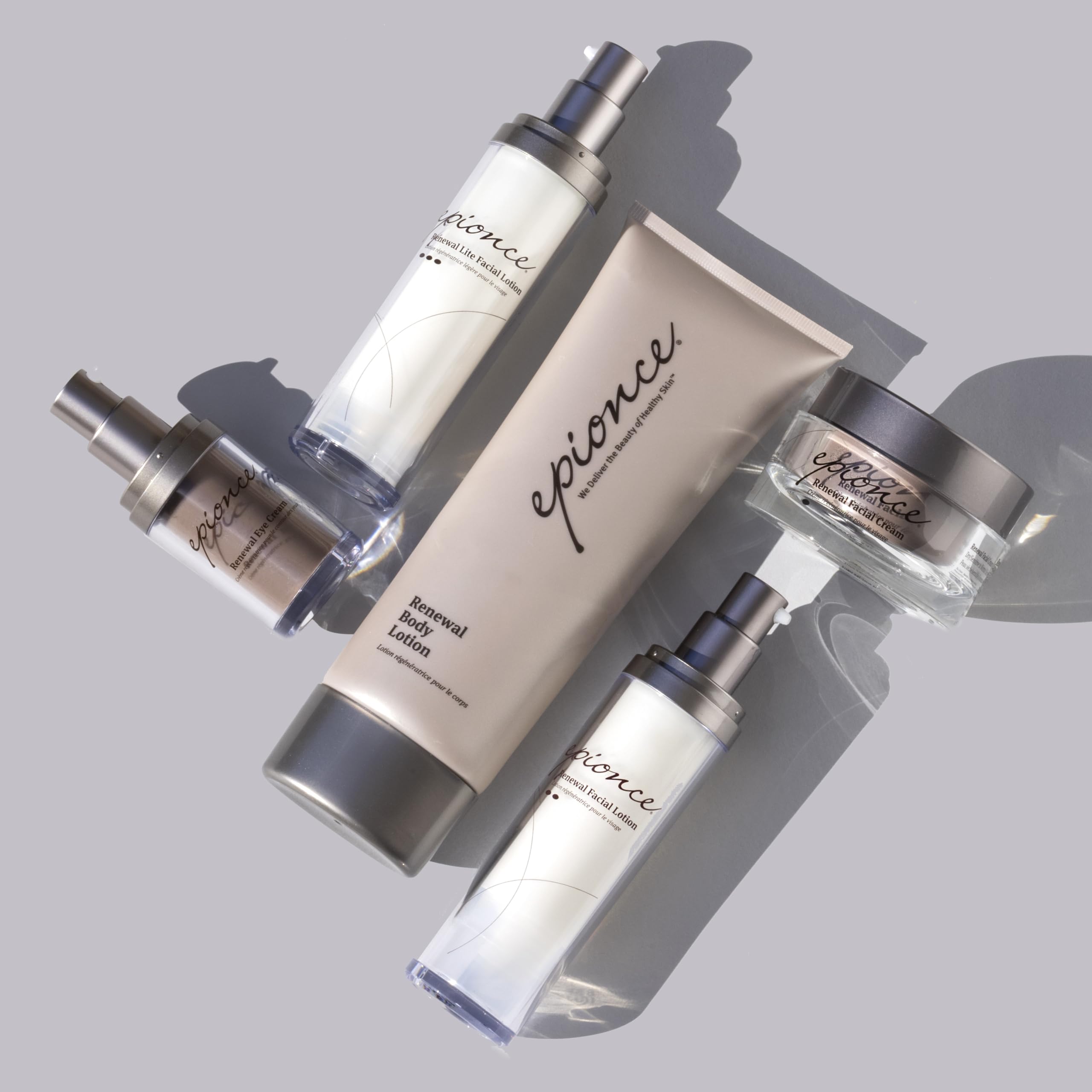 Epionce ingredients label closeup highlighting gentle formulation