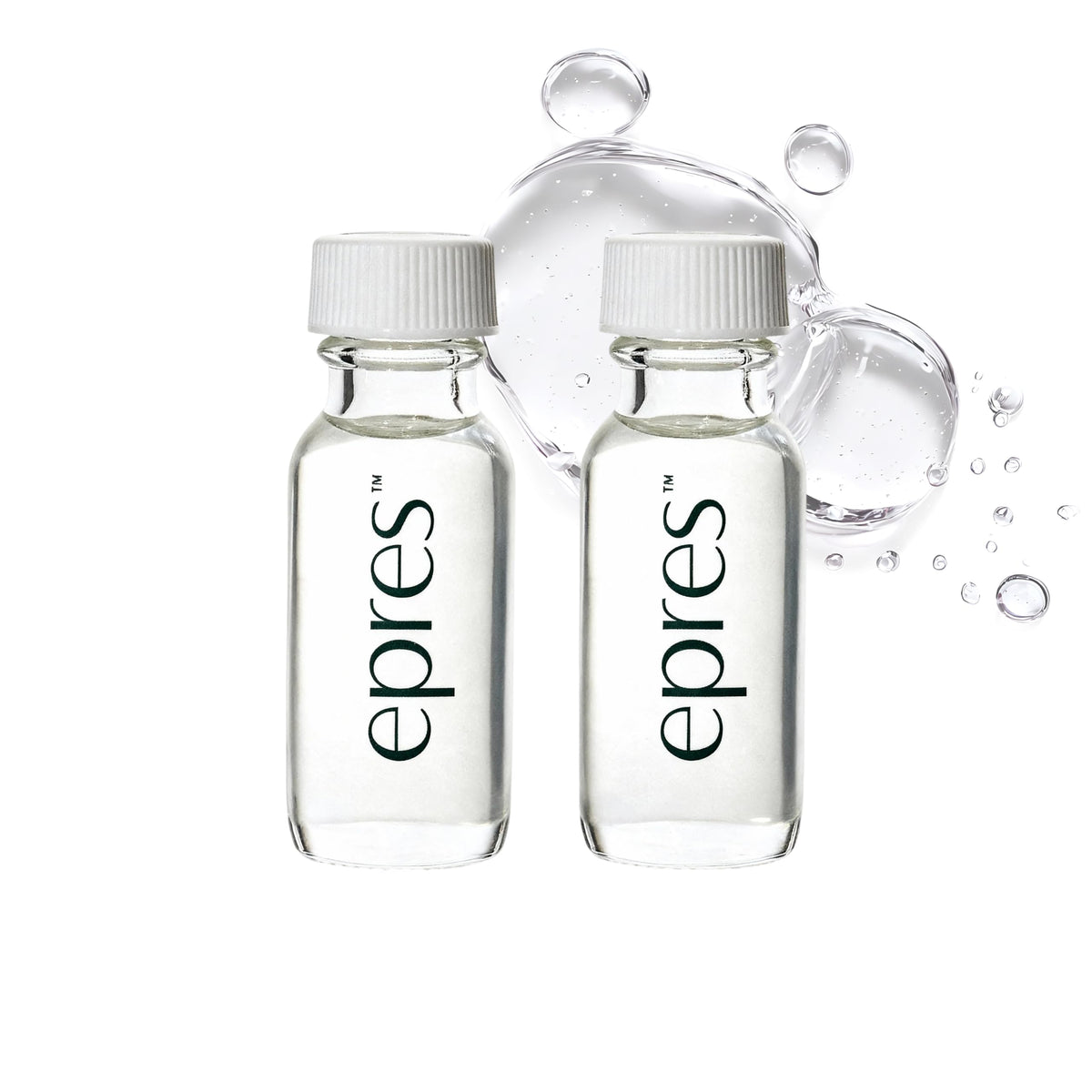 epres refill front packaging showing compact vials and refill benefit