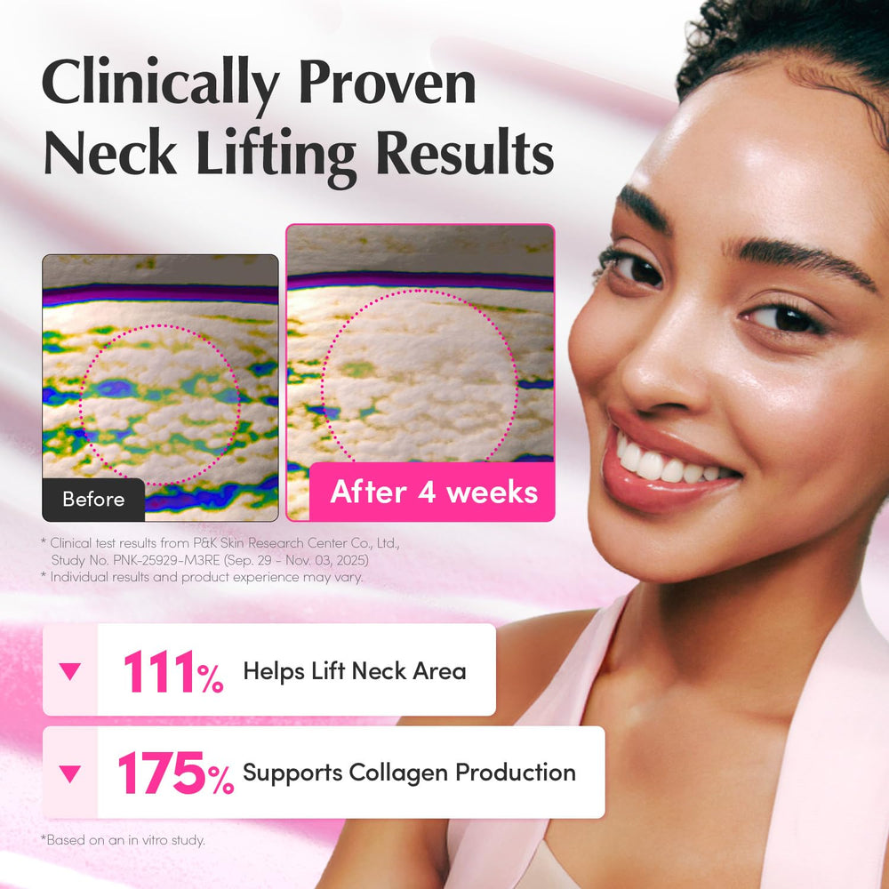 EQQUALBERRY application on jawline showing lifting massage benefit