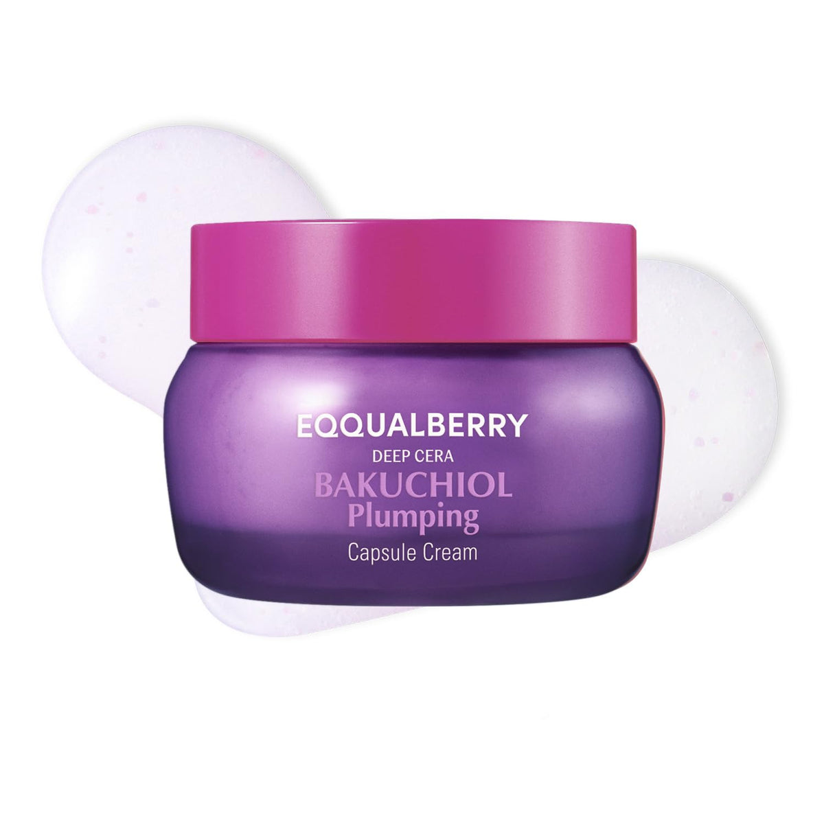 EQQUALBERRY front packaging showing product and benefit of firming