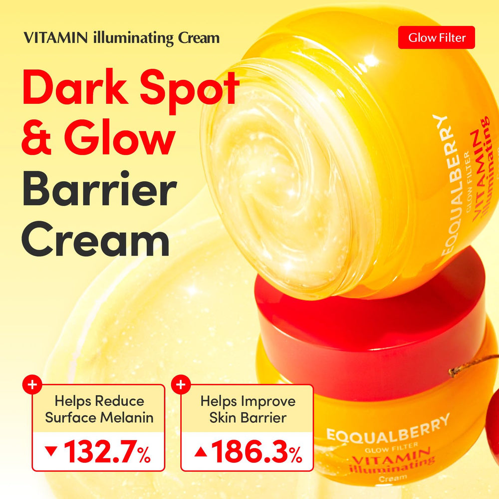 EQQUALBERRY open jar with visible cream texture showing fast absorption benefit