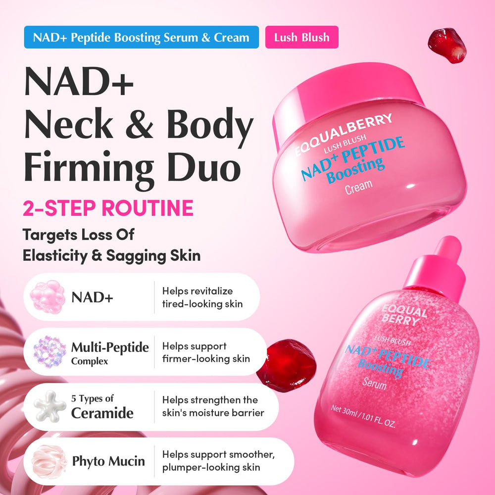 EQQUALBERRY serum dropper texture demonstrating lightweight absorption benefit