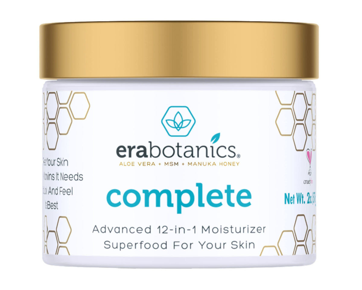 Era Organics front jar view showing clean packaging and nourishing cream