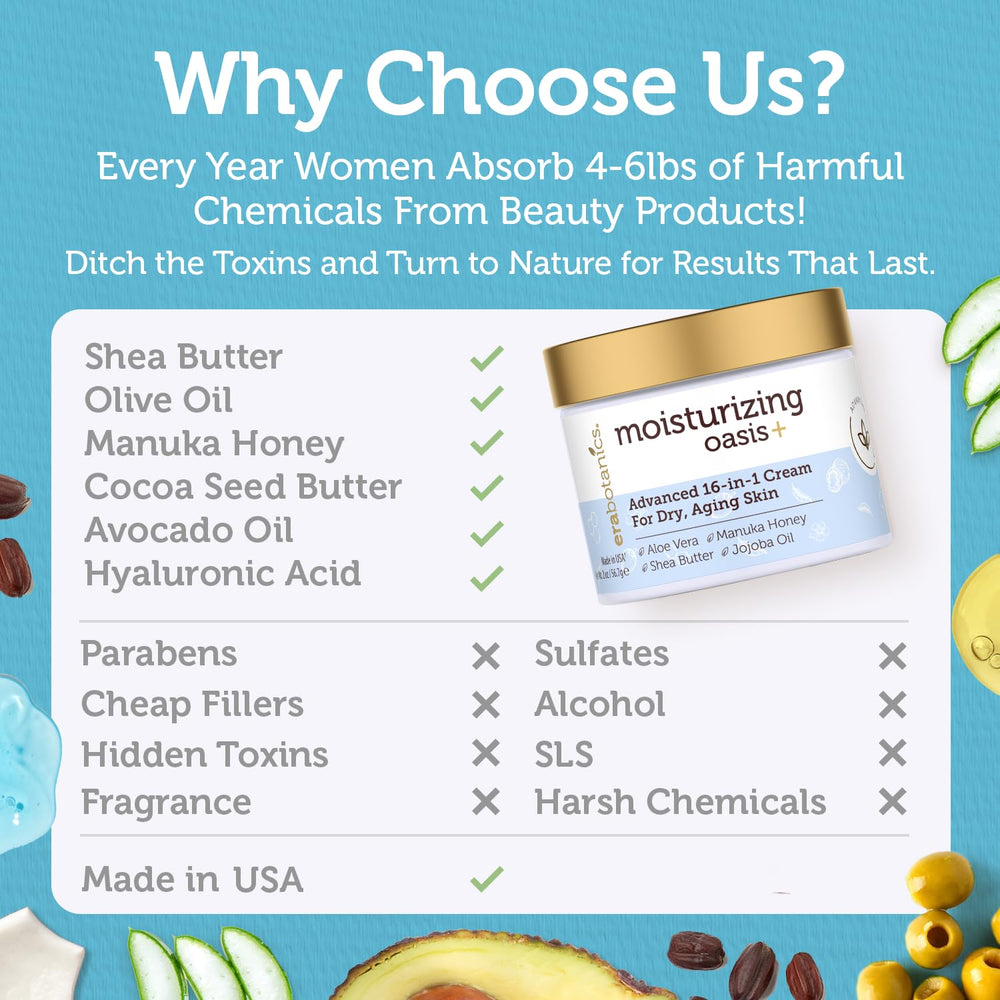 Era Organics cream on hand demonstrating quick absorption benefit