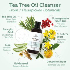 Era Organics pump dispensing cleanser into hand for easy daily use