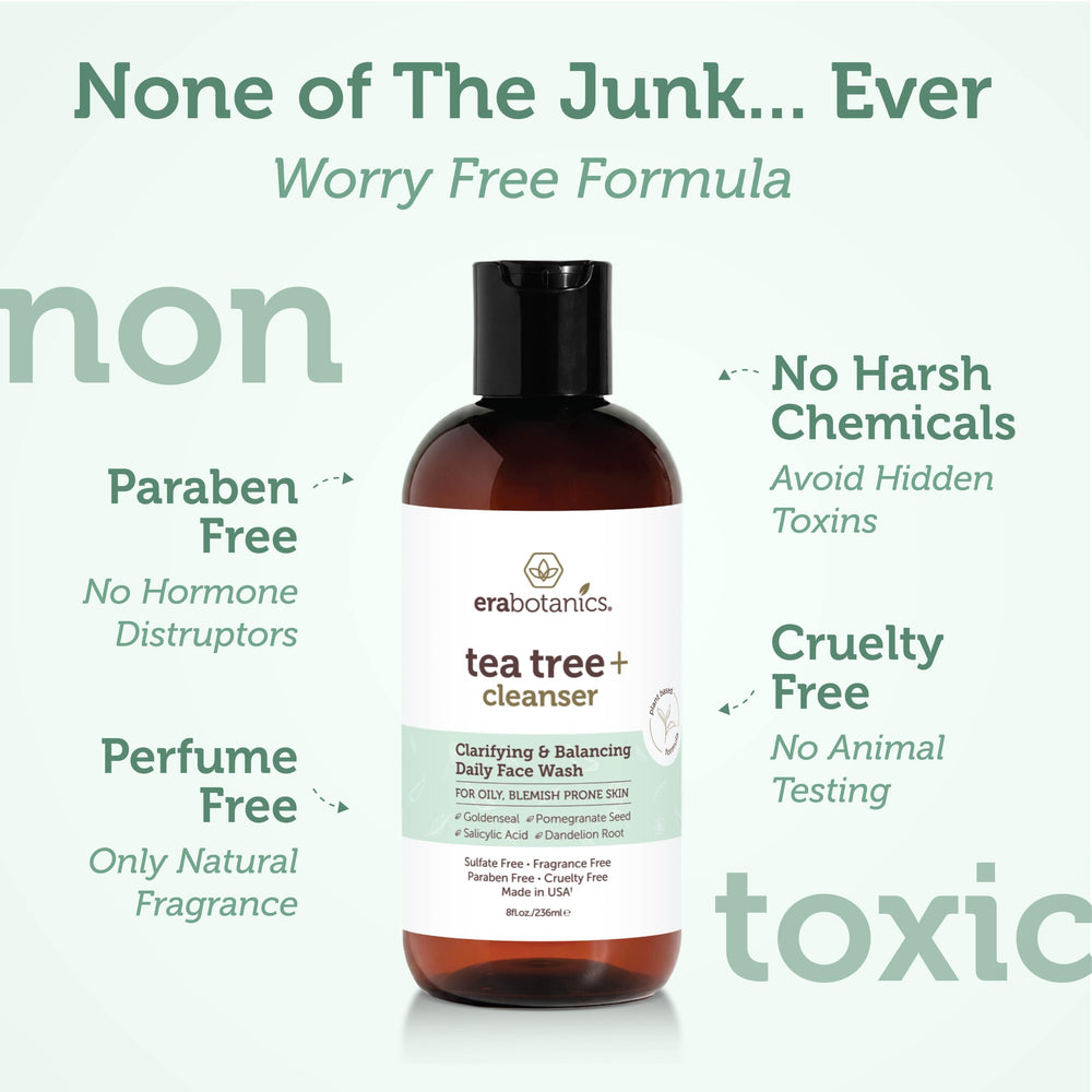 Era Organics bottle held in hand to show size and travel-friendly convenience