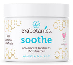 Era Organics jar front view showing calming cream and brand clarity