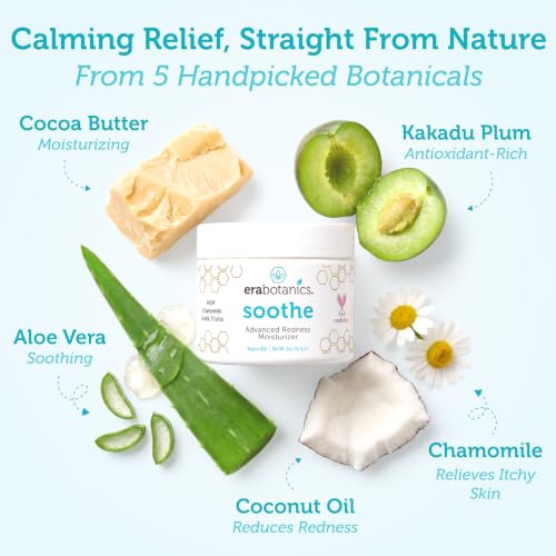 Era Organics open jar with visible label highlighting natural ingredients