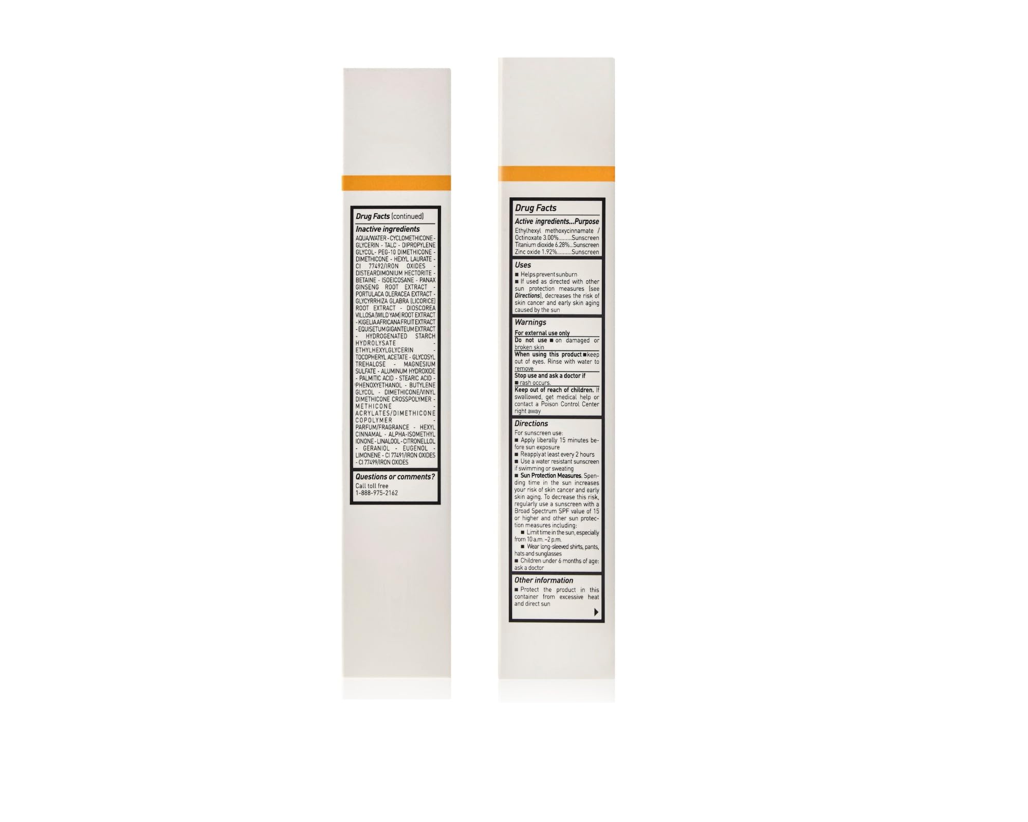 Erborian tube next to a coin for scale showing compact 0.5 oz benefit