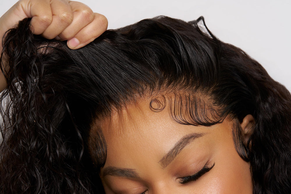 Ericka J before and after hairline showing secure, natural edge and improved hold