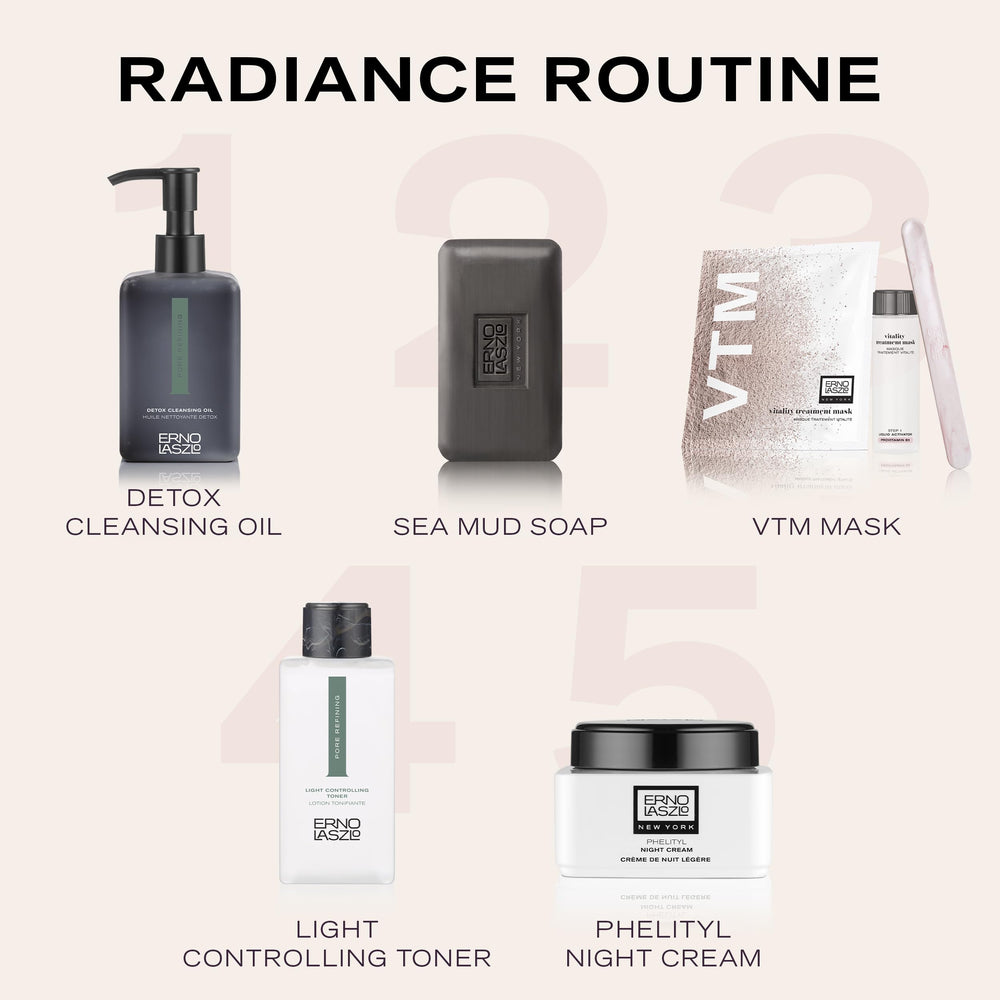 Erno Laszlo before-and-after skin texture image showing smoothing benefit