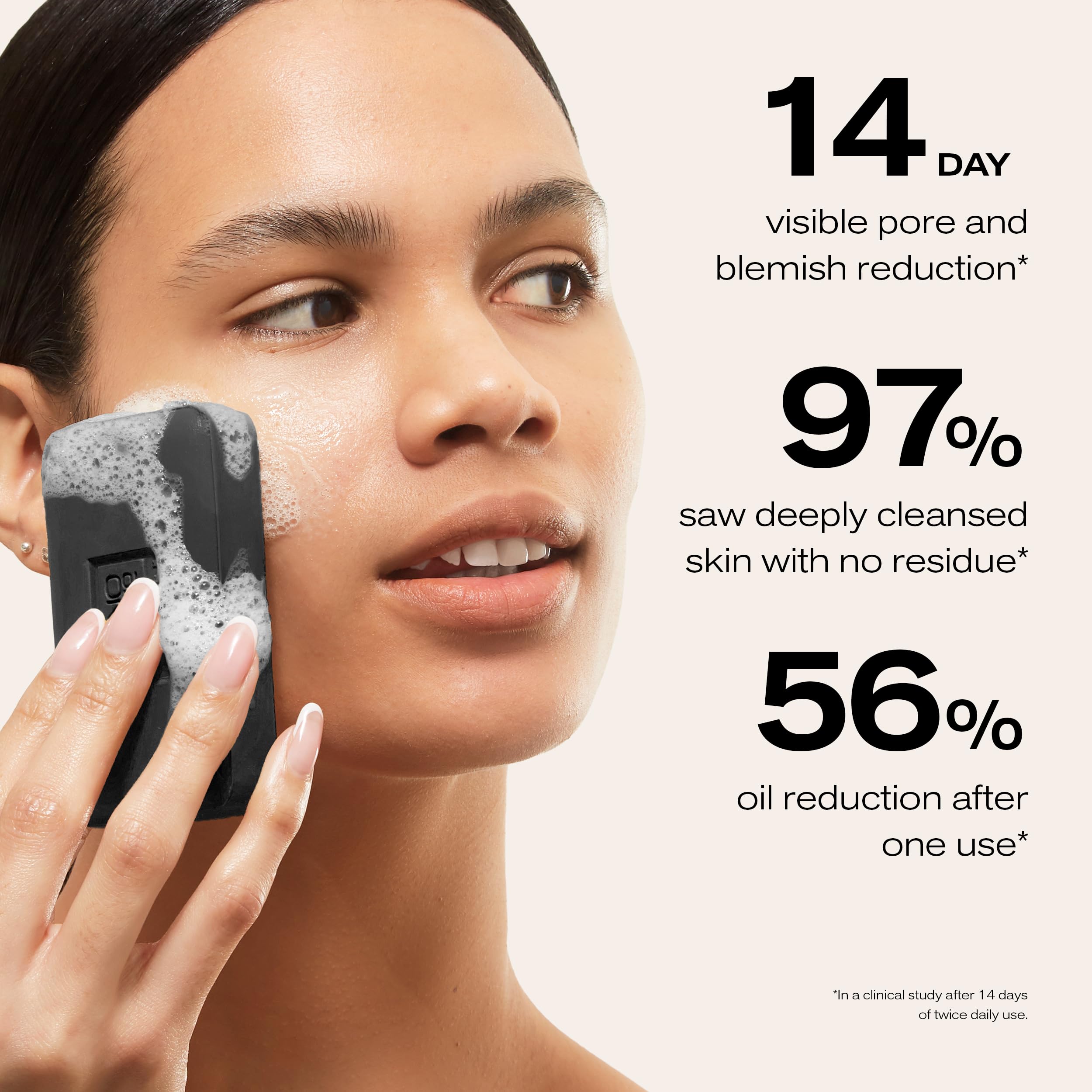 Erno Laszlo close-up of mud texture illustrating mineral-rich exfoliation