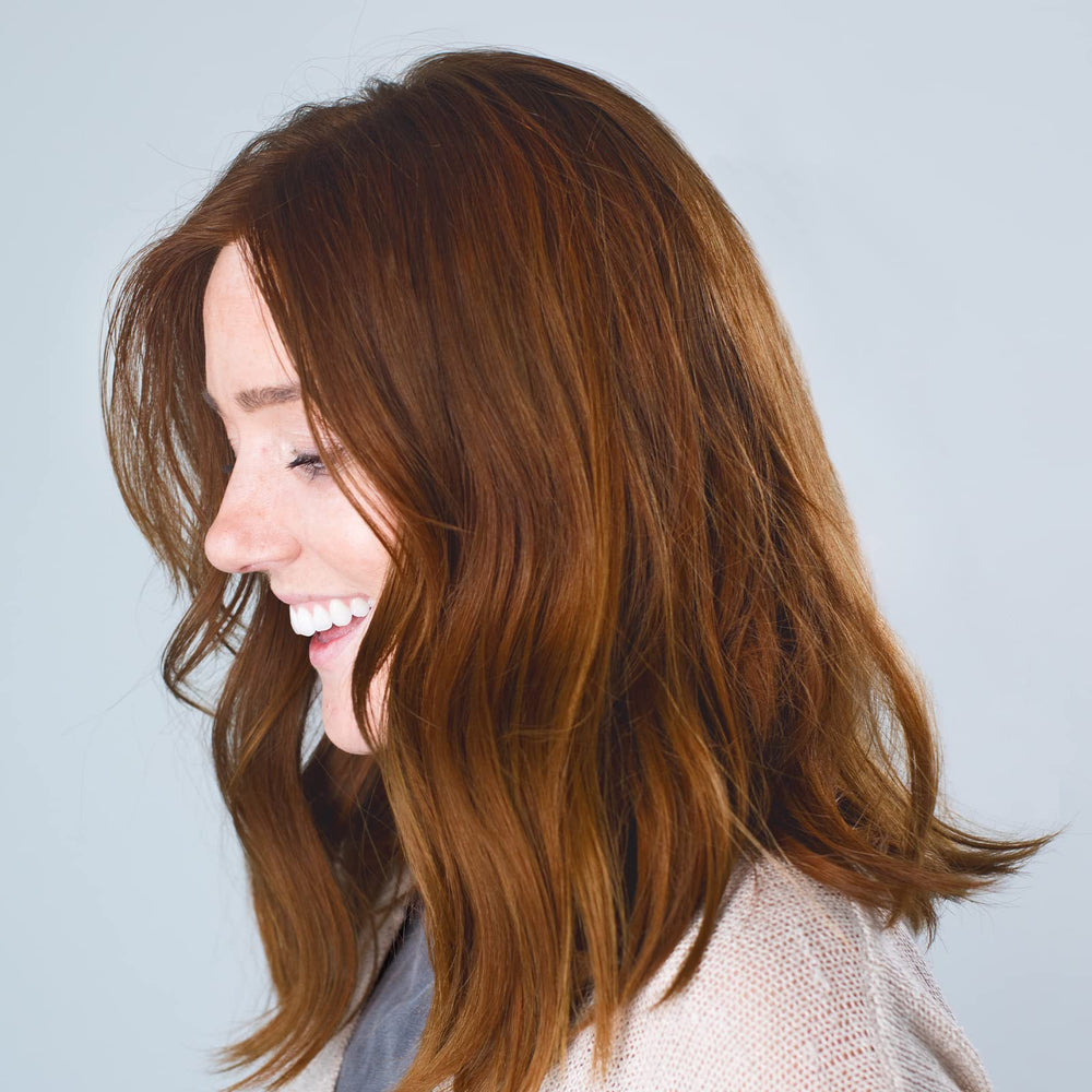 eSalon mixed color cream and developer demonstrating smooth consistency and even coverage