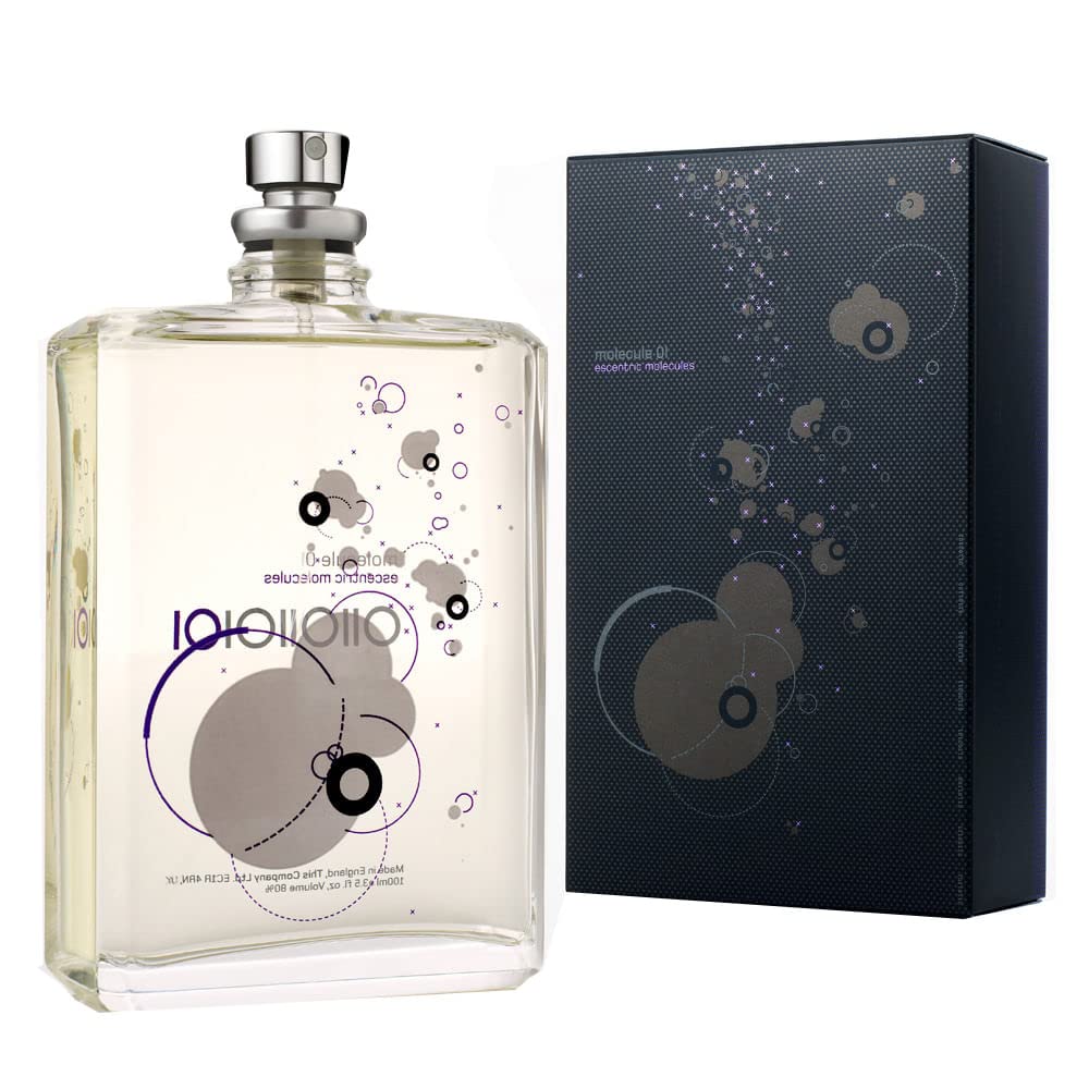 Escentric Molecules Molecule 01 applied on wrist in lifestyle scene illustrating subtle long-lasting effect