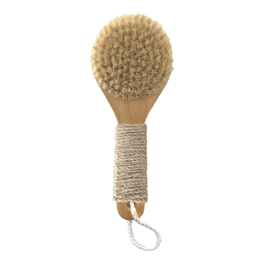ESKER dry brush front view showing full body and ergonomic shape for easy grip