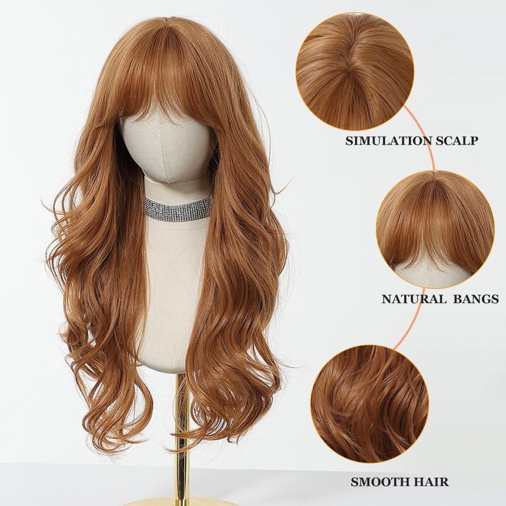 Esmee back view showing long waves that add volume and movement