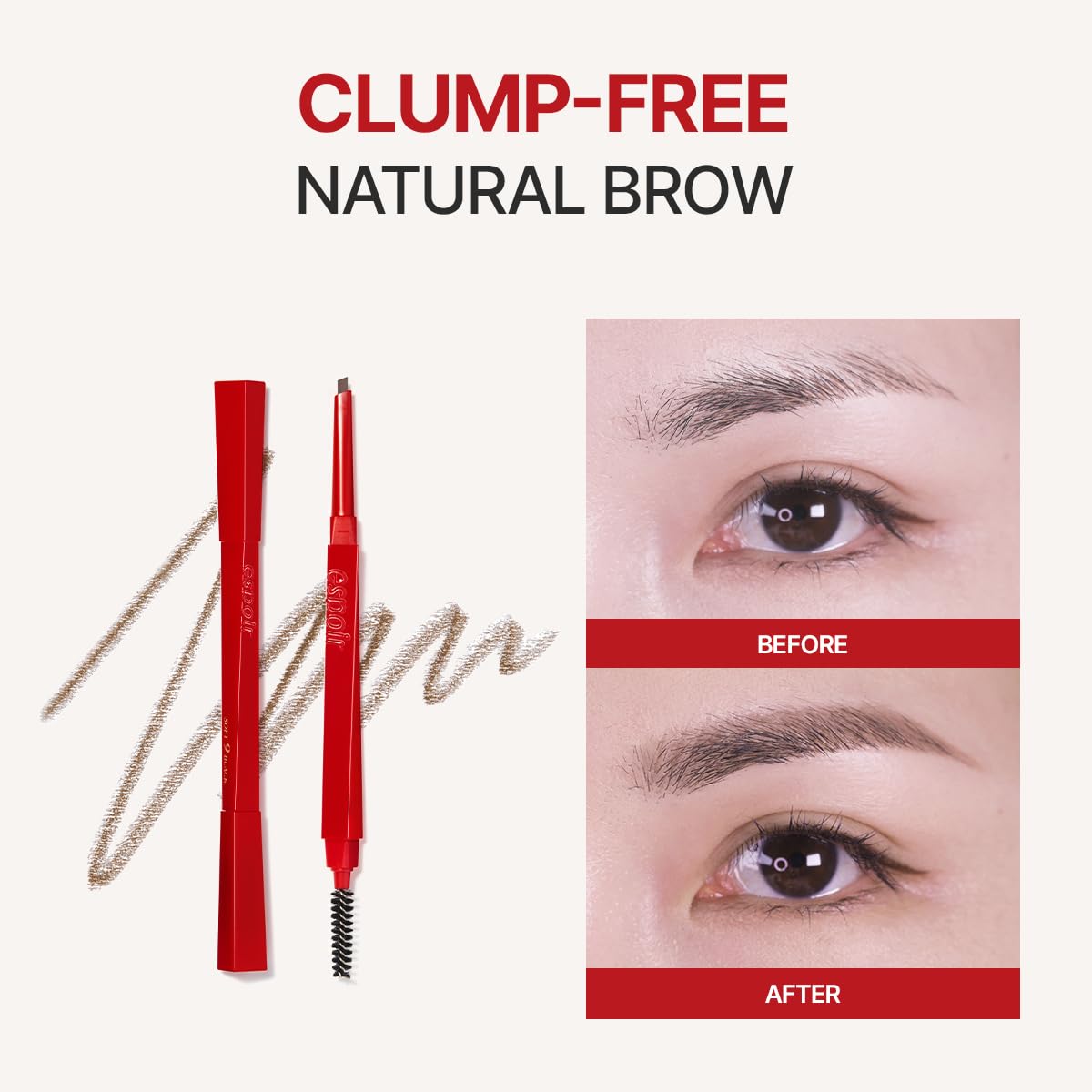 Espoir pencil in hand demonstrating ergonomic grip and control