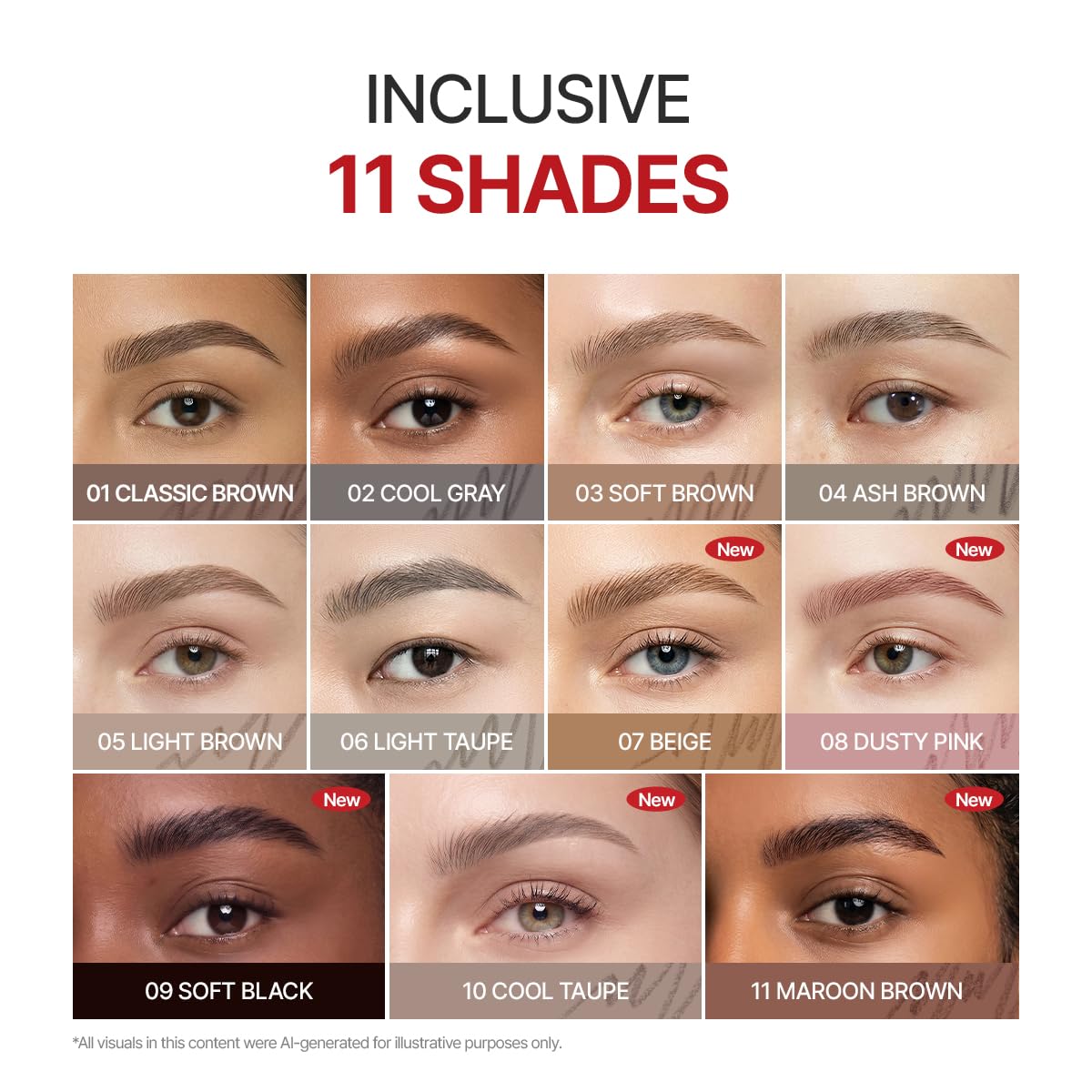 Espoir swatch showing light taupe texture for natural definition
