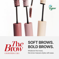 Espoir close-up of 15° slim brush tip for precise hair-by-hair application
