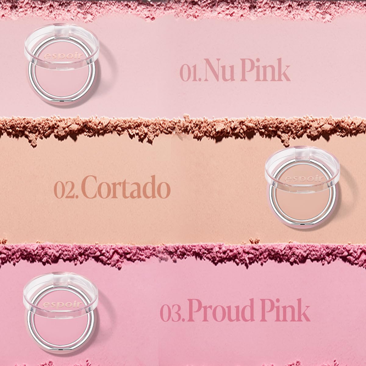 Espoir ingredients label showing zinc chloride and hydrating actives for control