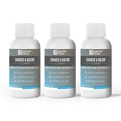 Essential Values front packaging showing three bottles and branding for savings