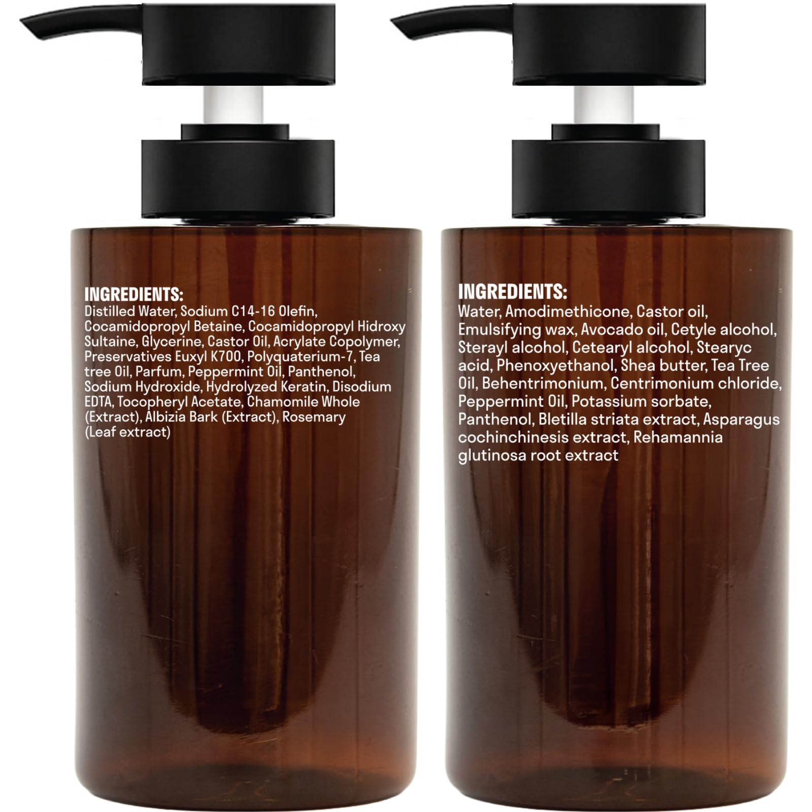 Essentially KateS duo staged on bathroom shelf illustrating fresh aromatic routine benefit