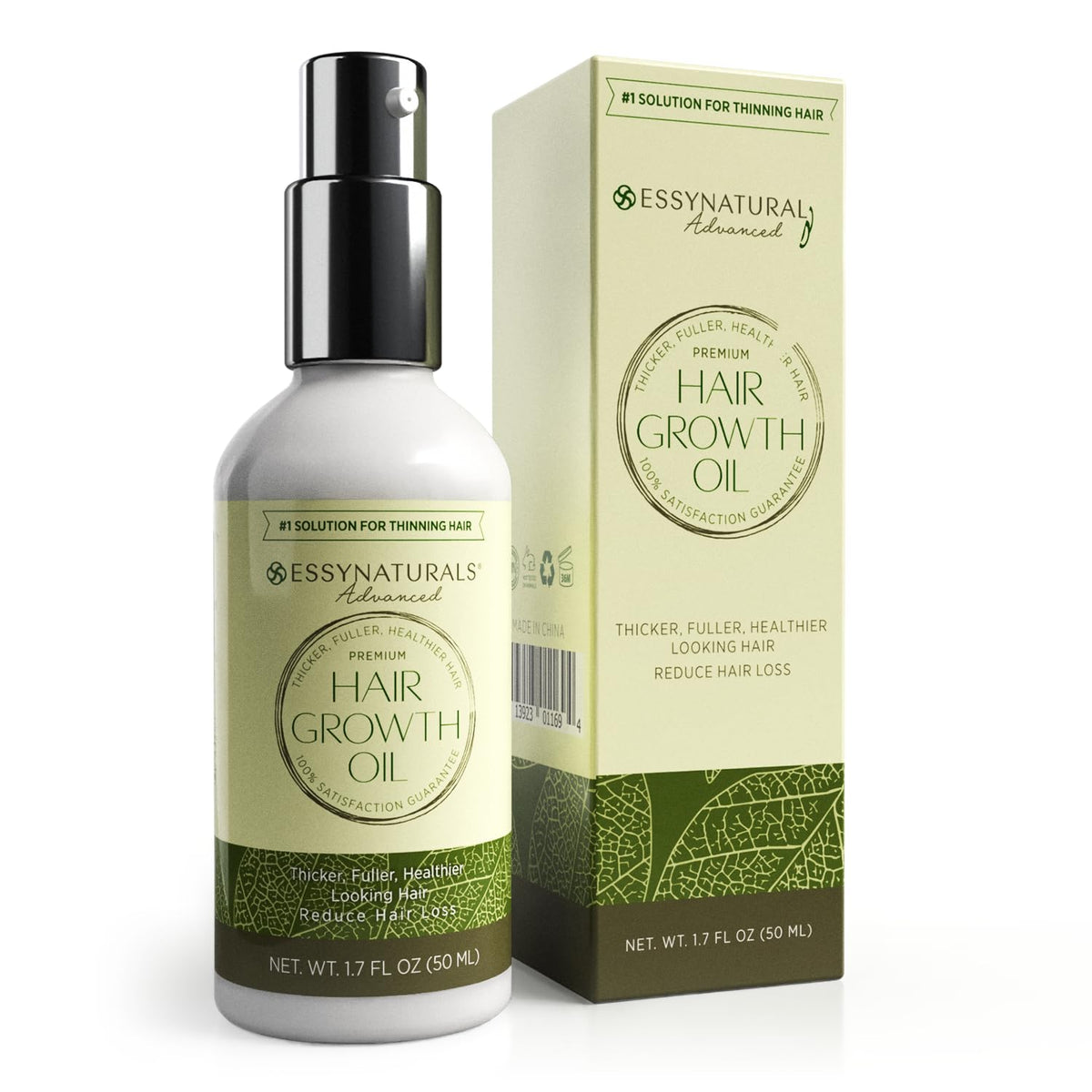 Essynaturals front bottle showing product and branding for easy identification