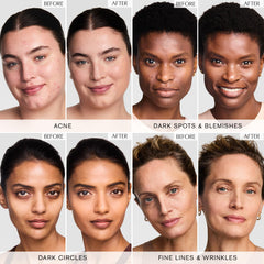 Estée Lauder Double Wear applied under eye to conceal dark circles for natural coverage