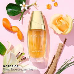 Estée Lauder side label and cap detail highlighting premium finish