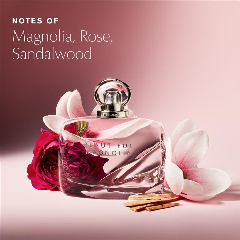 Estée Lauder side profile showing cap detail and premium packaging benefit