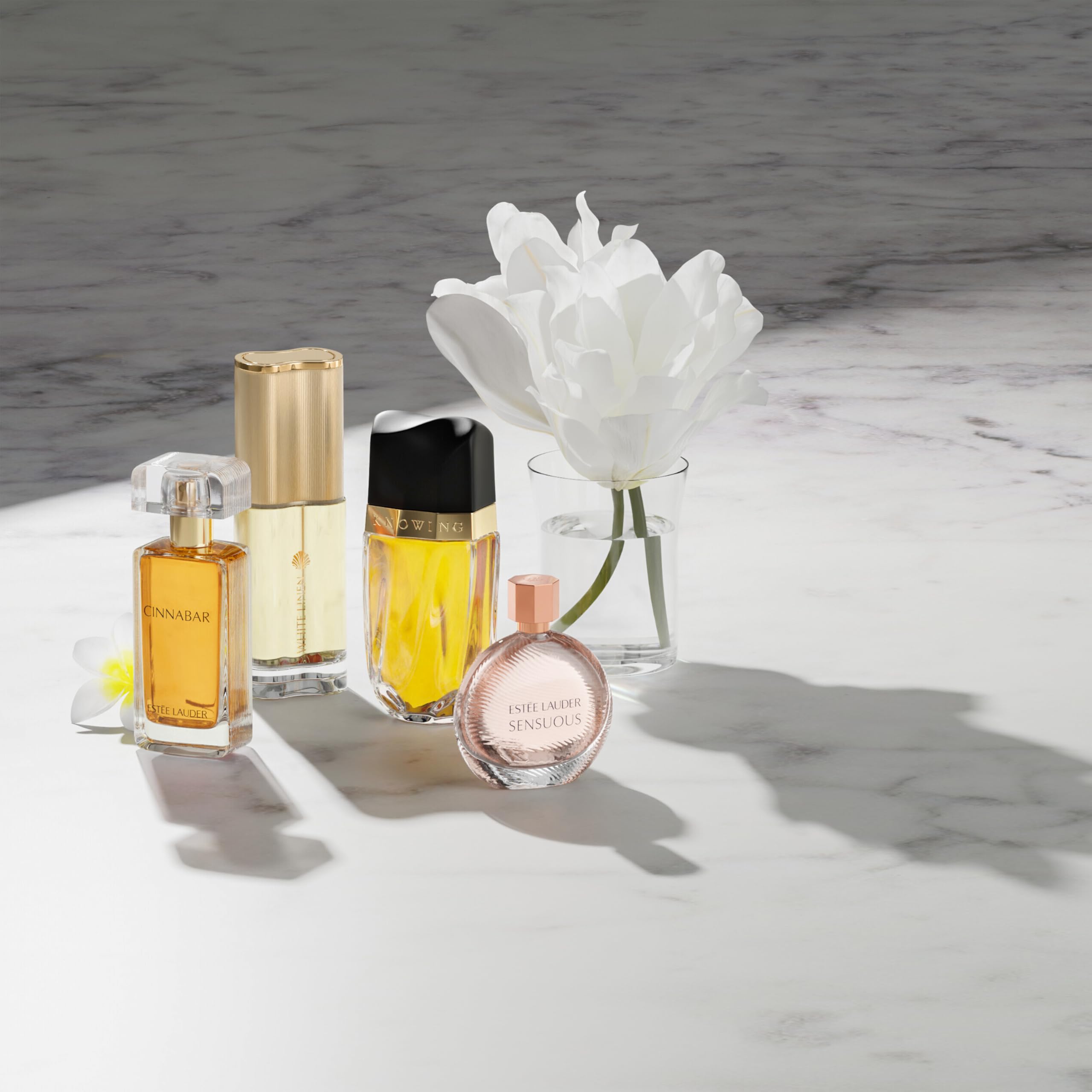 Estée Lauder Cinnabar lifestyle evening scene evoking warm, sensual mood and versatility