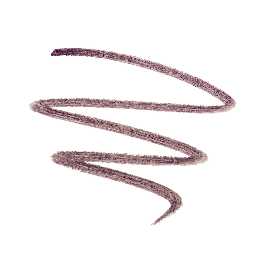 Estée Lauder pencil tip close-up showing smudge tip and built-in sharpener for precise lines