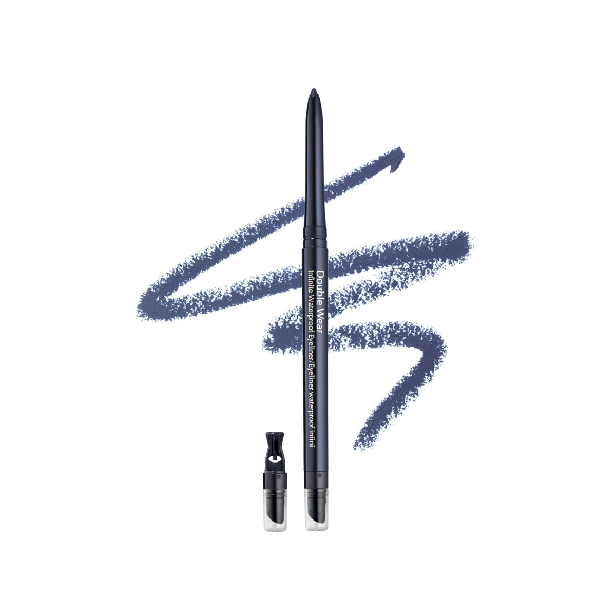 Estée Lauder eyeliner front packaging shows shade and benefits