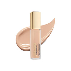 Estée Lauder front packaging shows product and benefit of longwear concealment