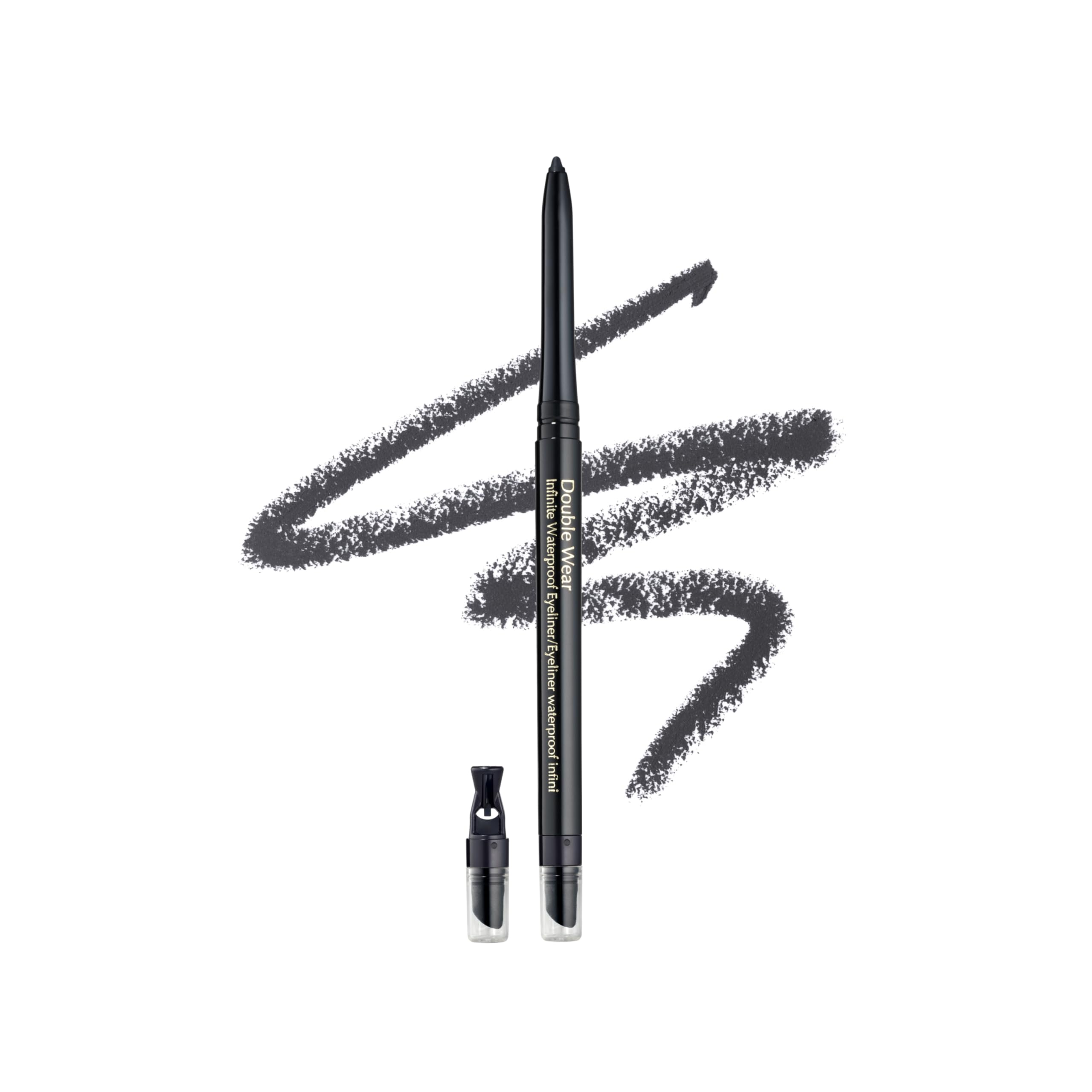 Estée Lauder eyeliner pencil front view showing precise tip for sharp definition