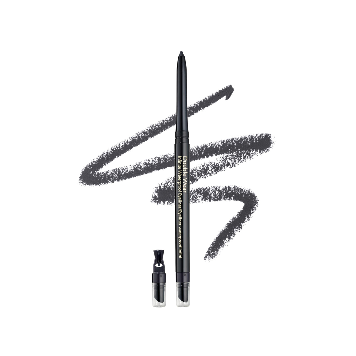 Estée Lauder eyeliner pencil front view showing precise tip for sharp definition